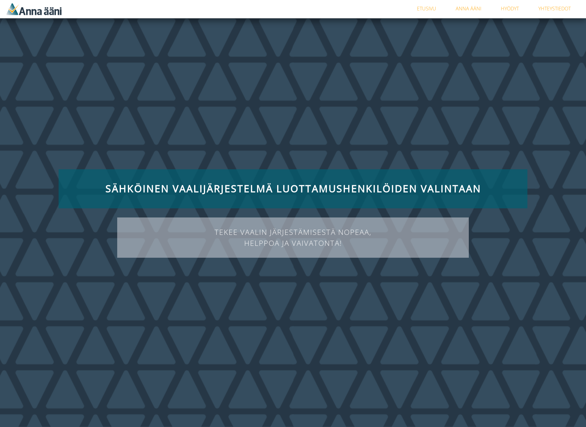 Screenshot for annaääni.fi