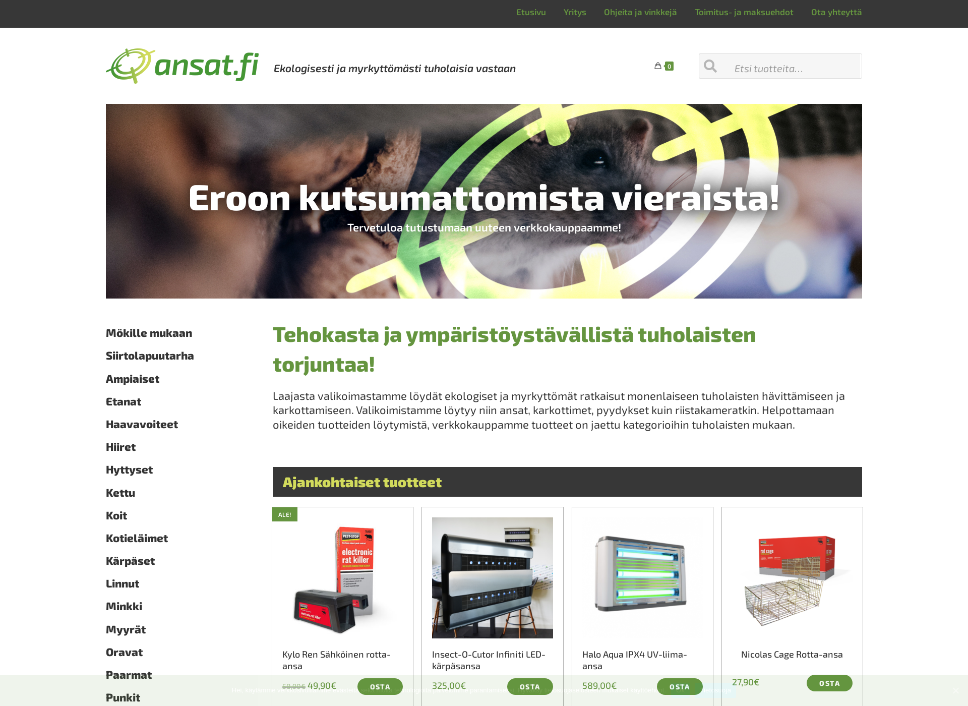 Screenshot for ansat.fi