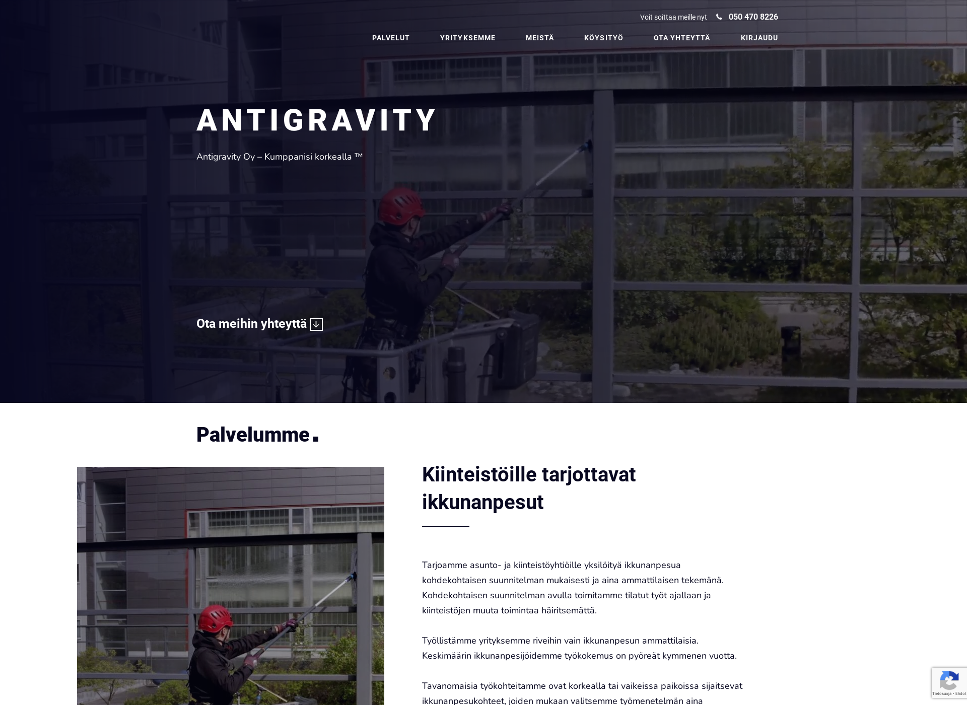 Screenshot for antigravity.fi