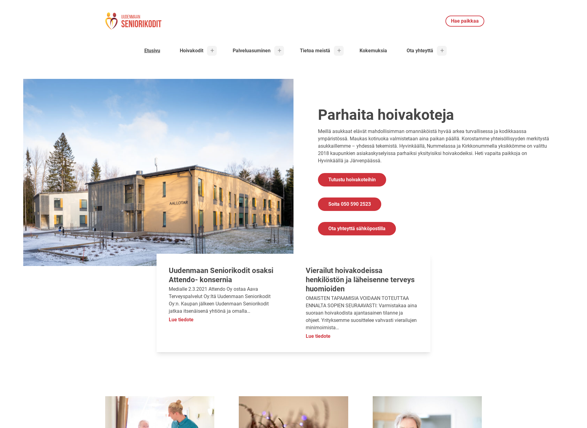 Screenshot for anttilanhovi.fi
