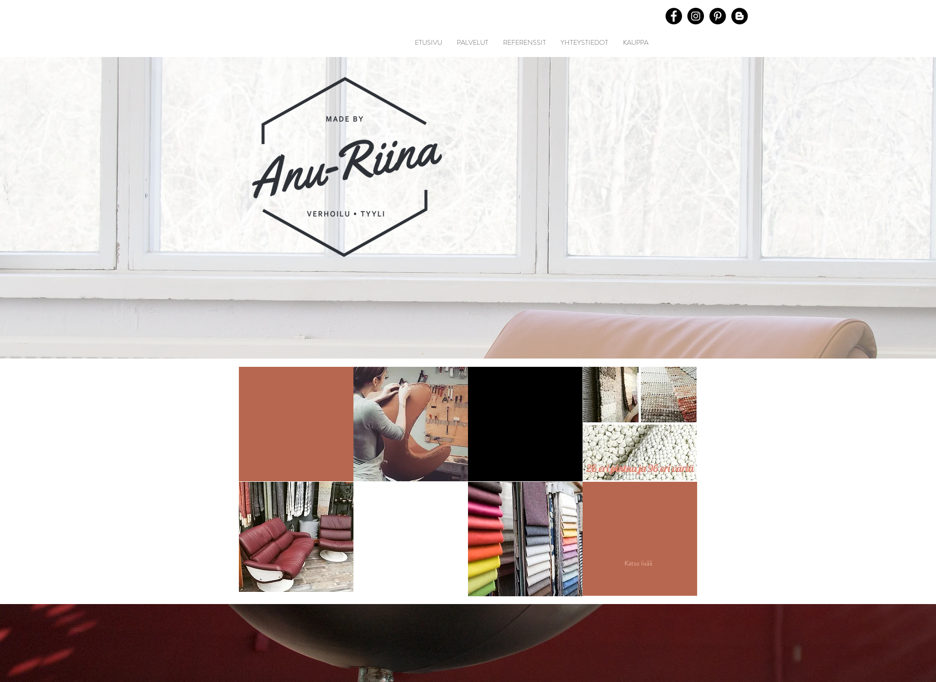 Screenshot for anu-riina.fi