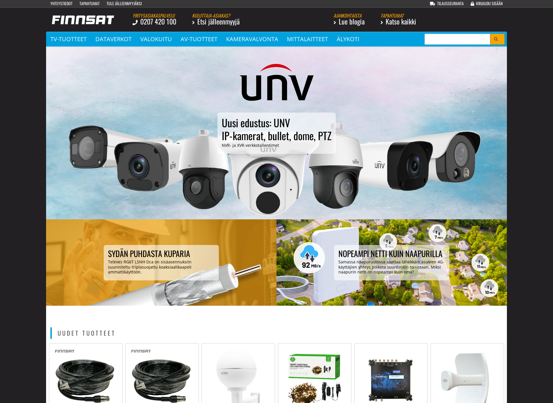 Screenshot for anviatv.fi