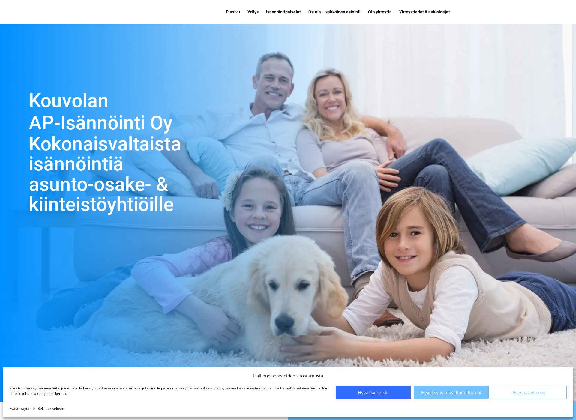 Näyttökuva ap-isannointi.fi