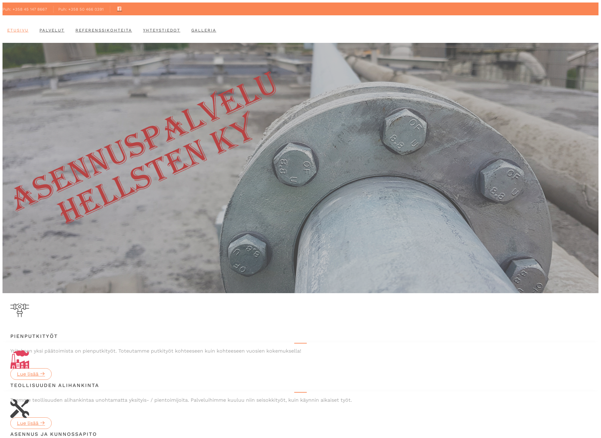 Screenshot for aphellsten.fi
