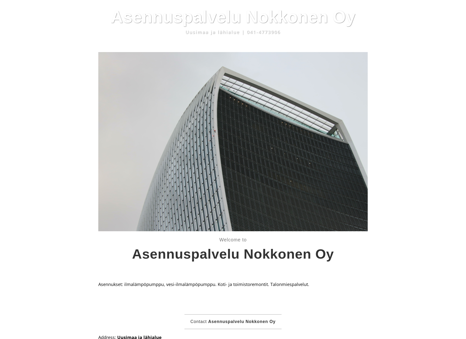 Screenshot for apnokkonen.fi