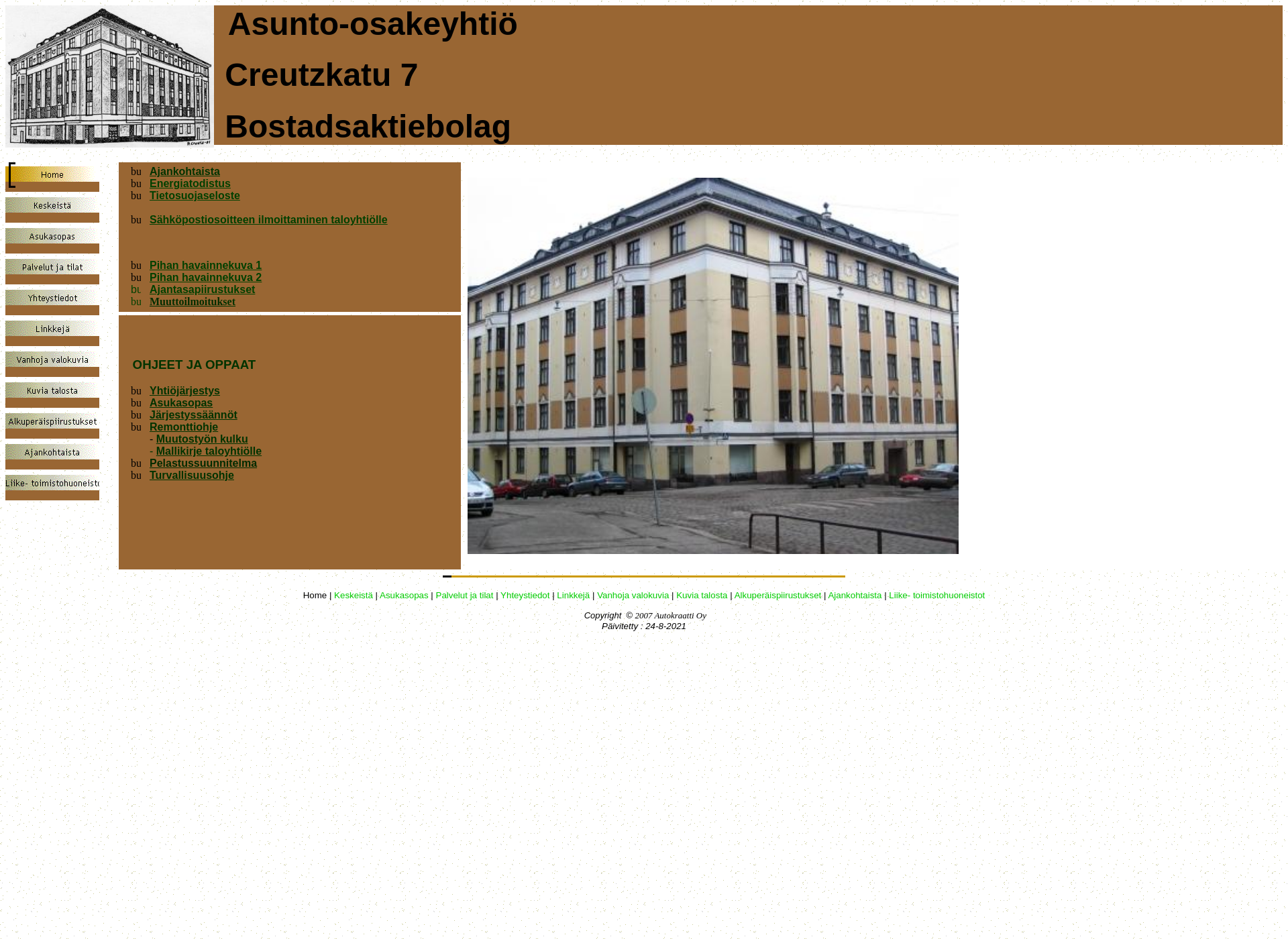 Screenshot for apollonkatu3.fi