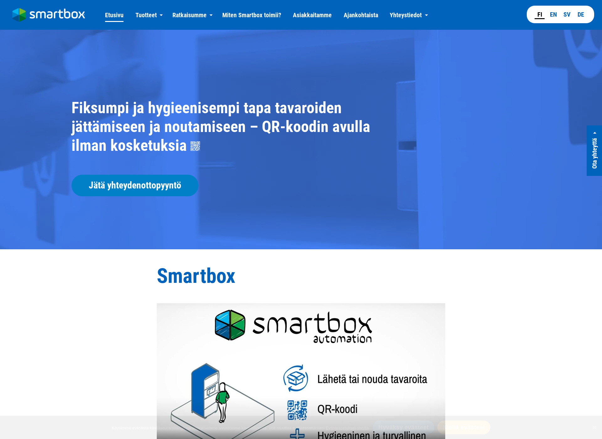 Screenshot for apomaatti.fi