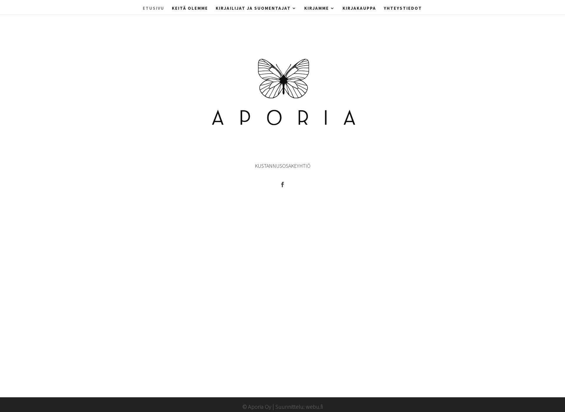 Screenshot for aporia.fi