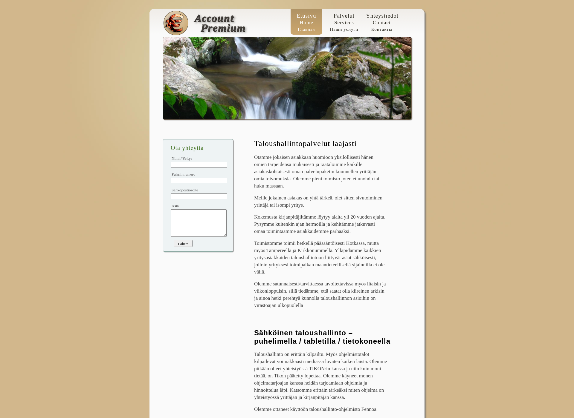 Screenshot for apremium.fi