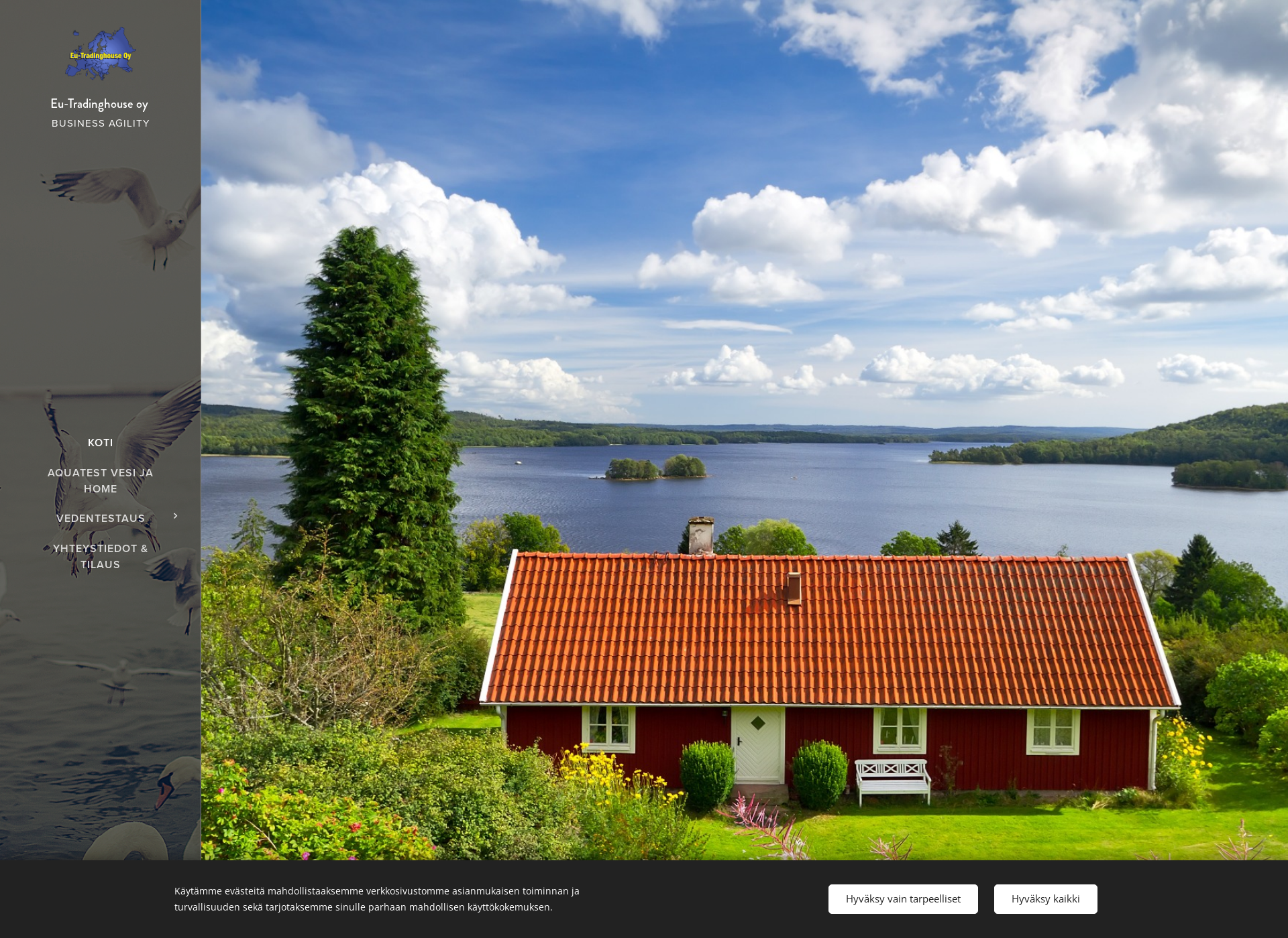 Screenshot for aquatest.fi