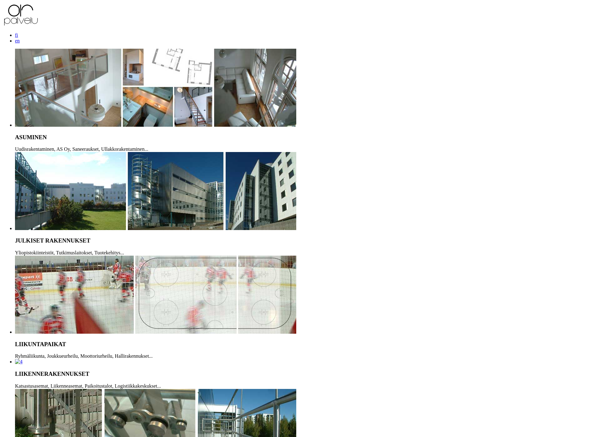 Screenshot for architects.fi