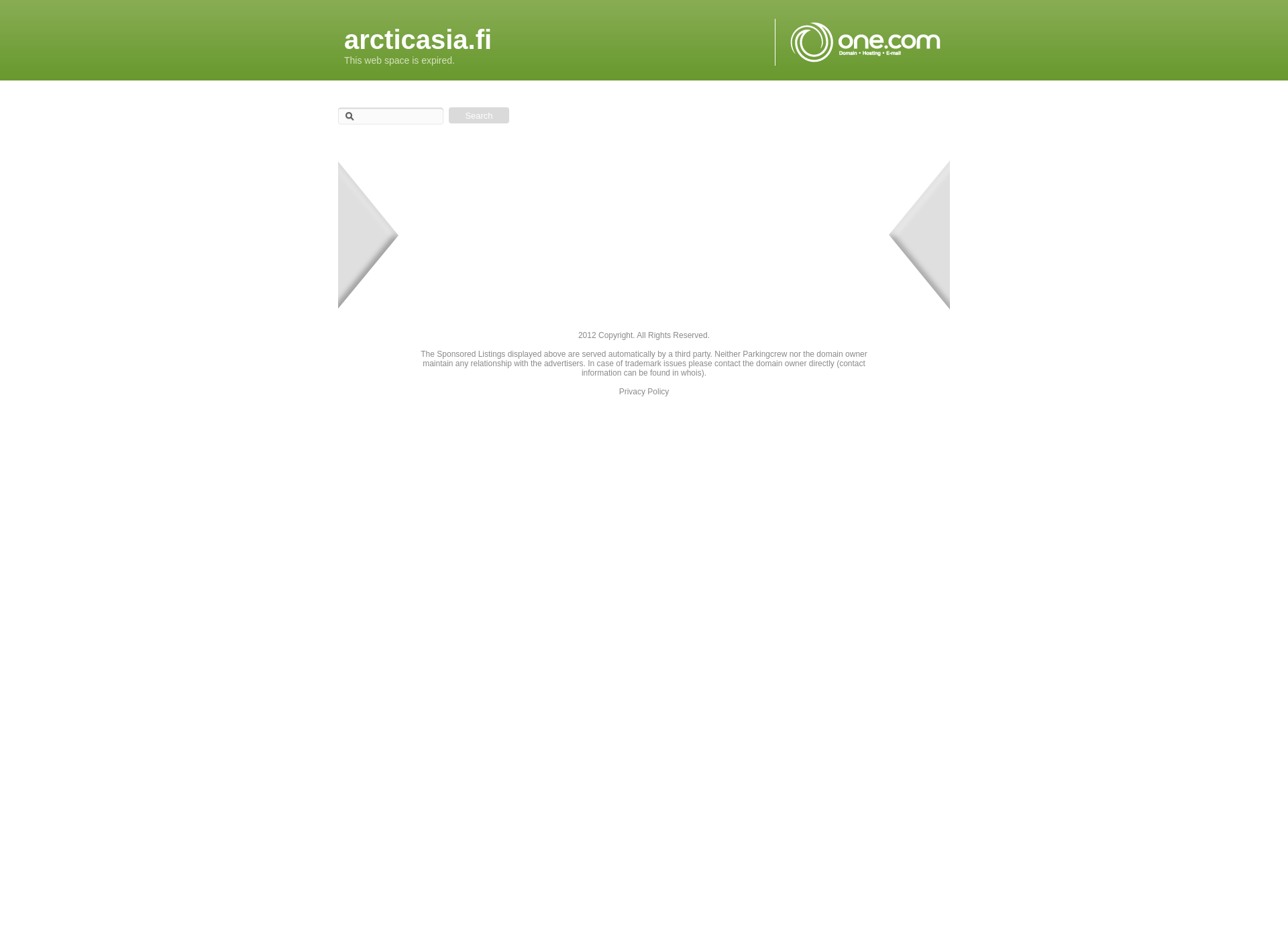 Screenshot for arcticasia.fi