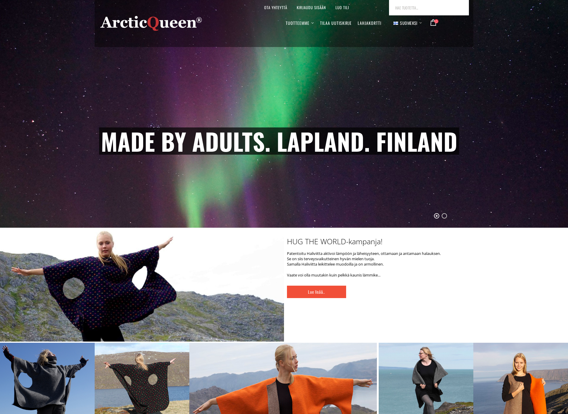 Näyttökuva arcticqueen.fi