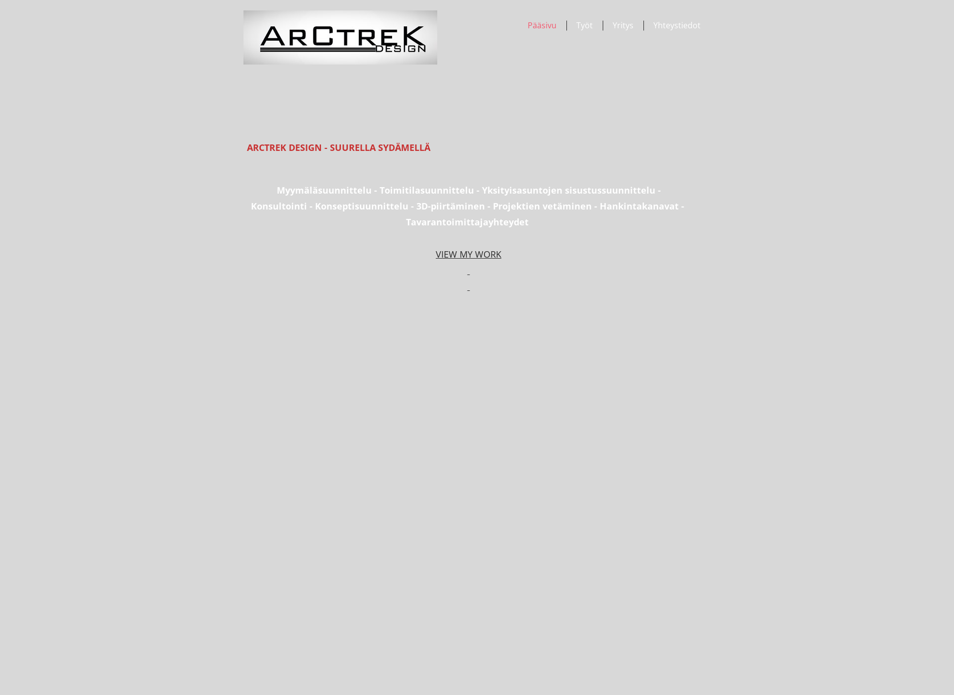 Screenshot for arctrek.fi