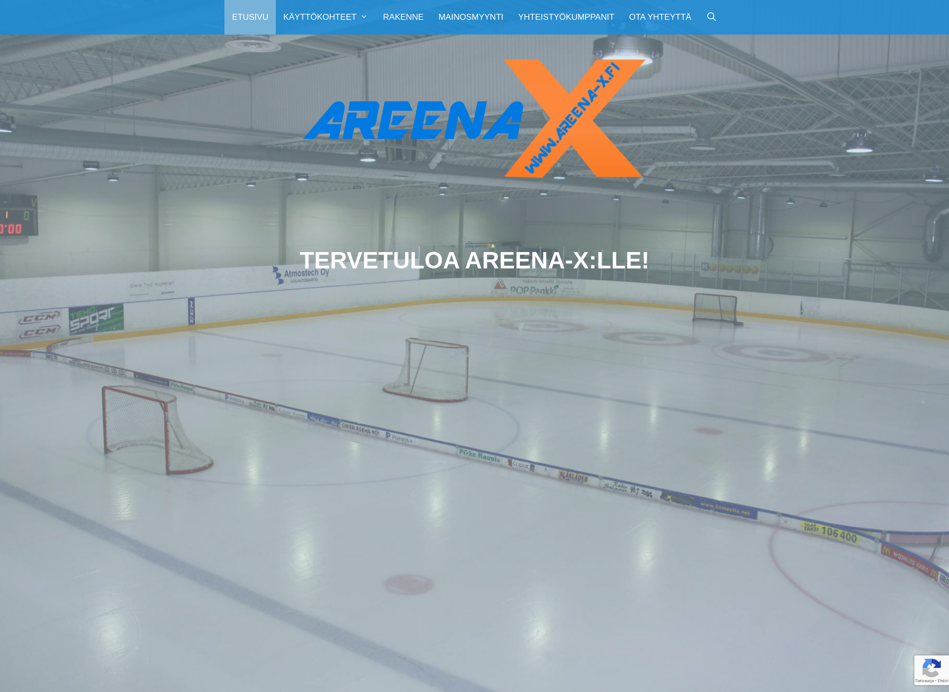 Skärmdump för areena-x.fi