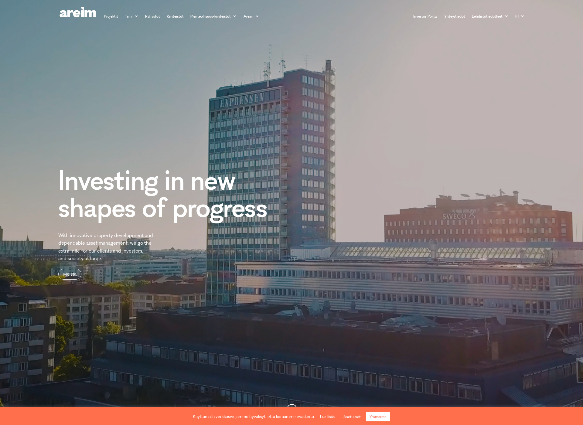 Screenshot for areim.fi