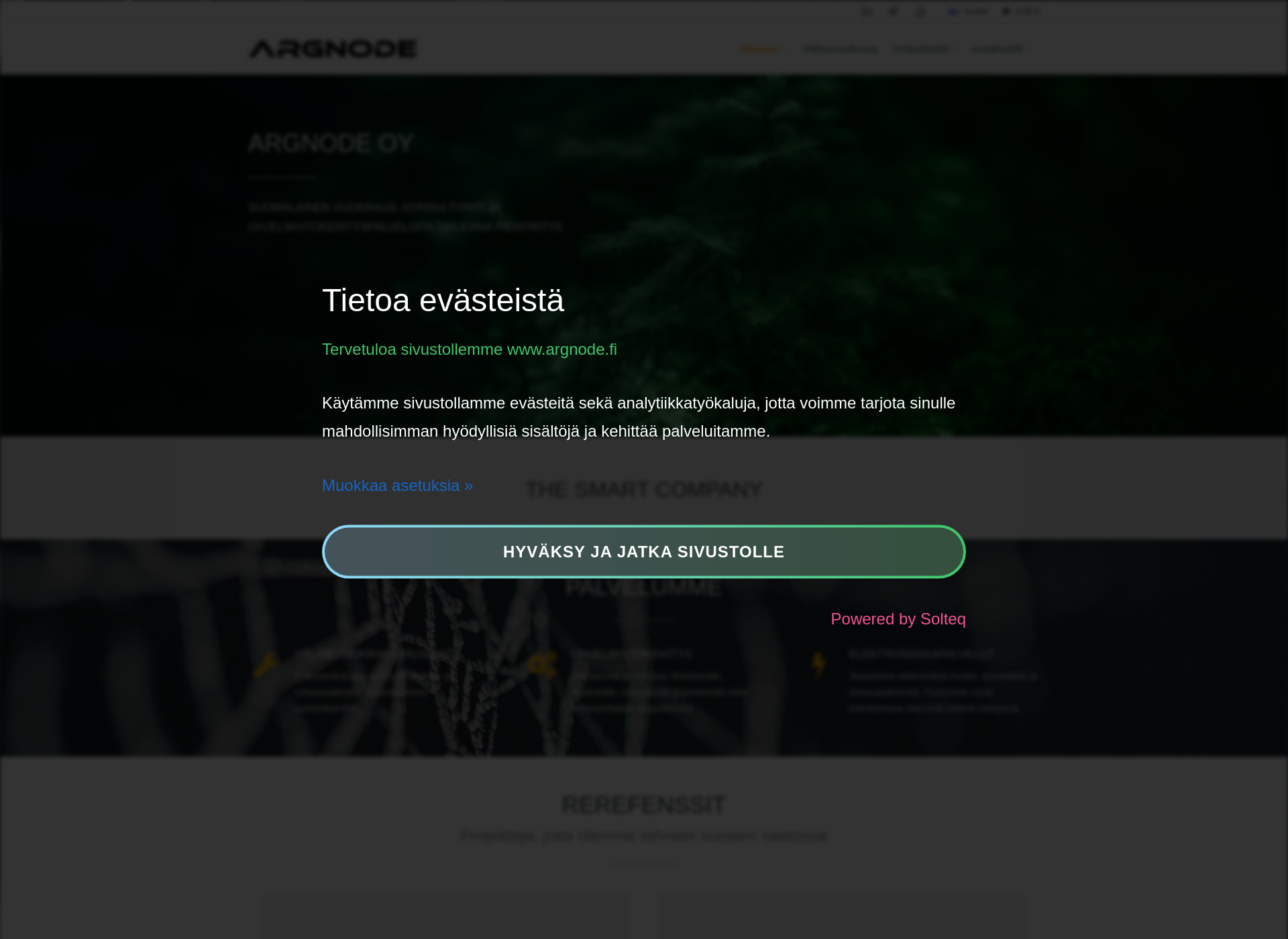Screenshot for argnode.fi