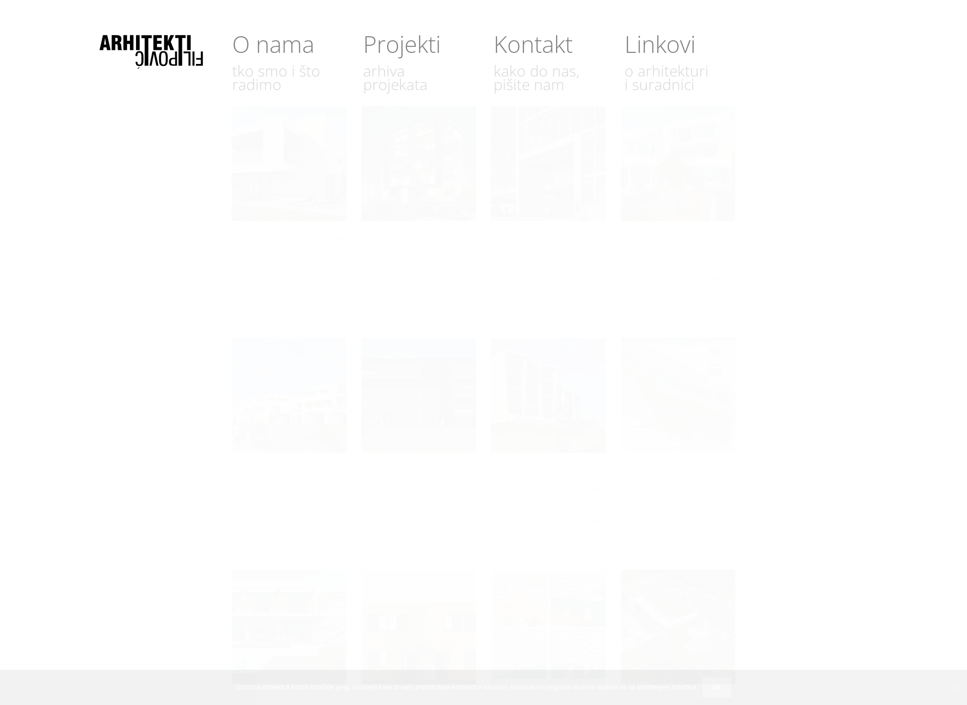 Skärmdump för arhitekti.fi
