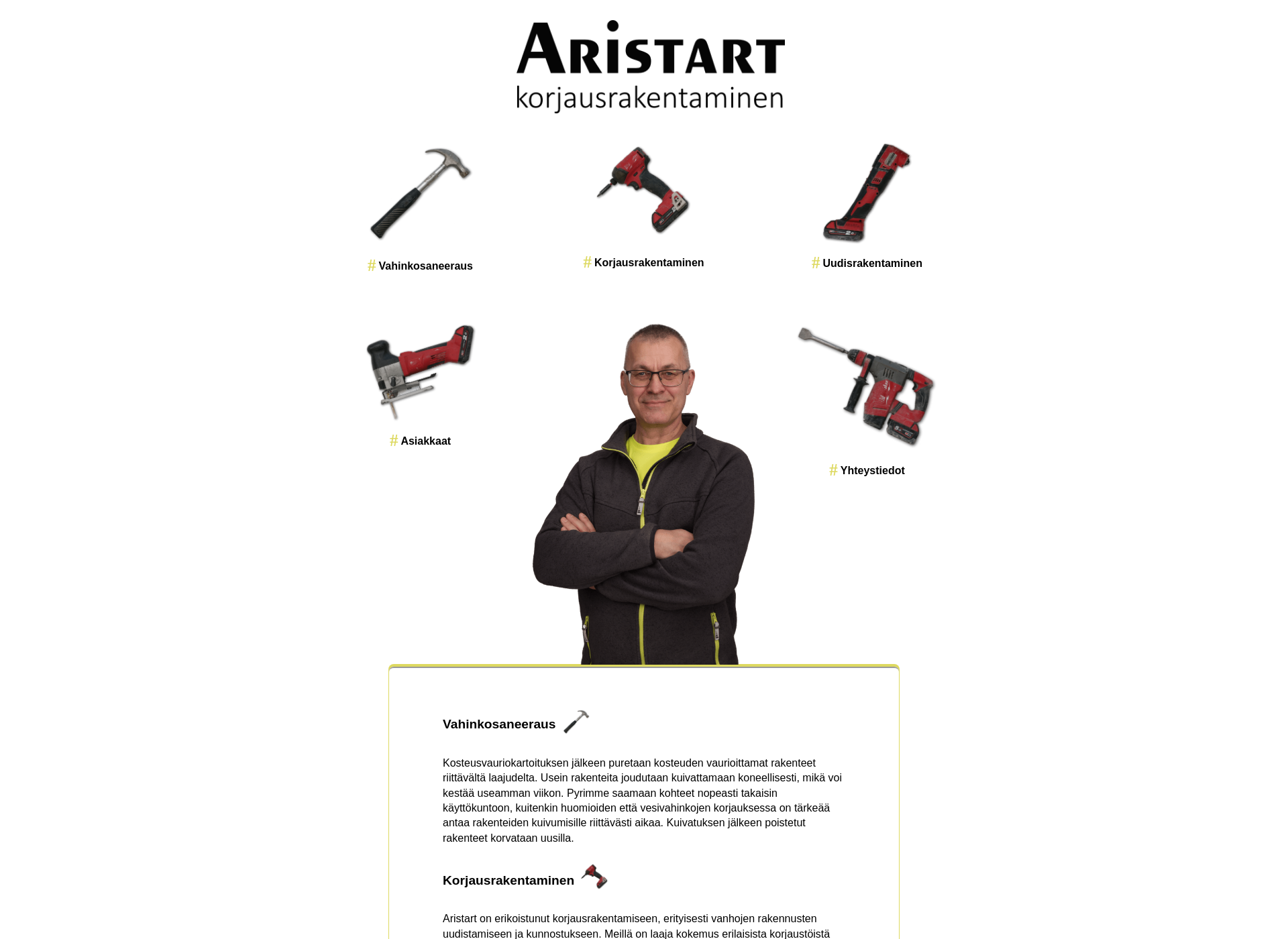Screenshot for aristart.fi