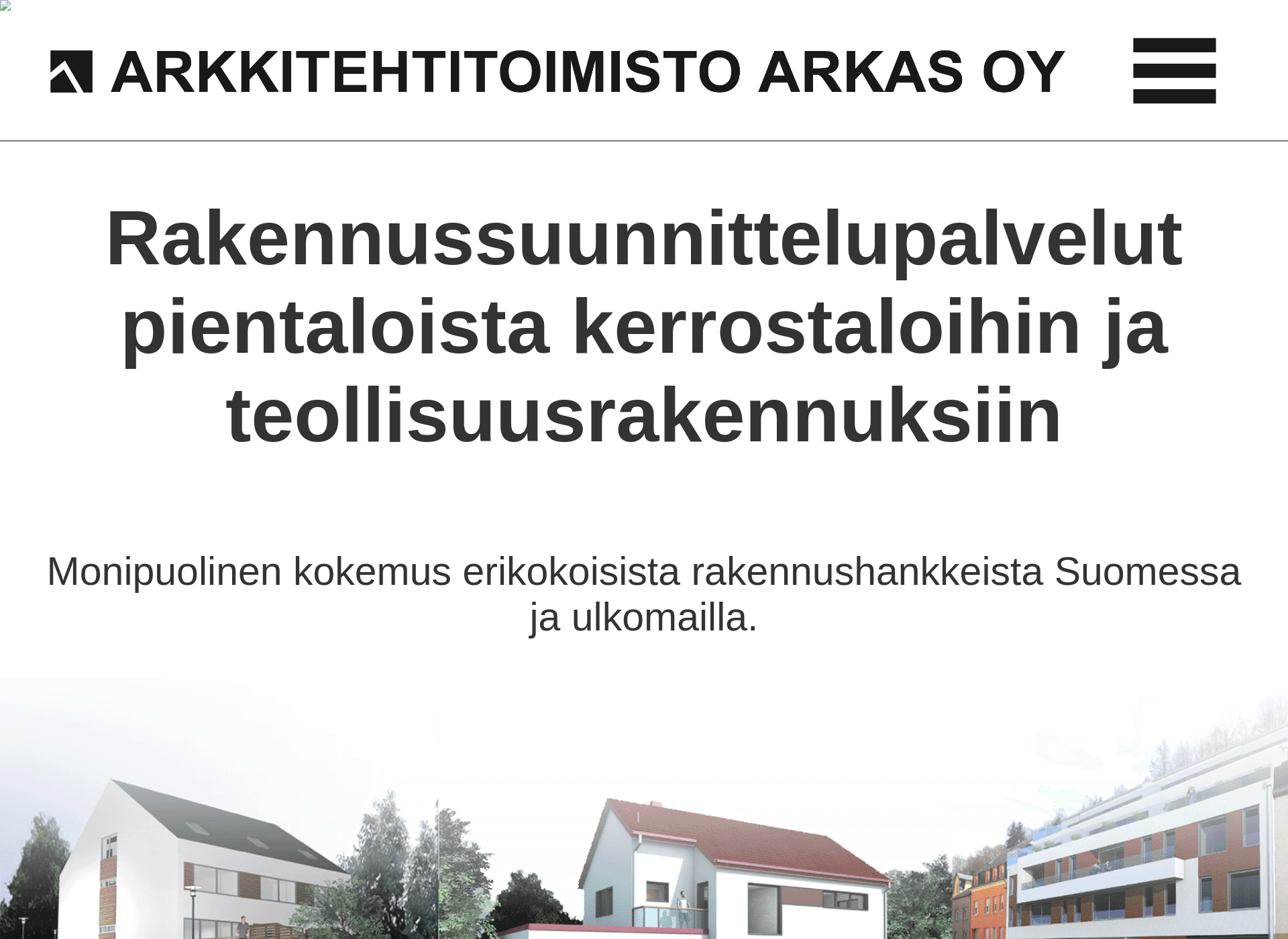 Skärmdump för arkas.fi