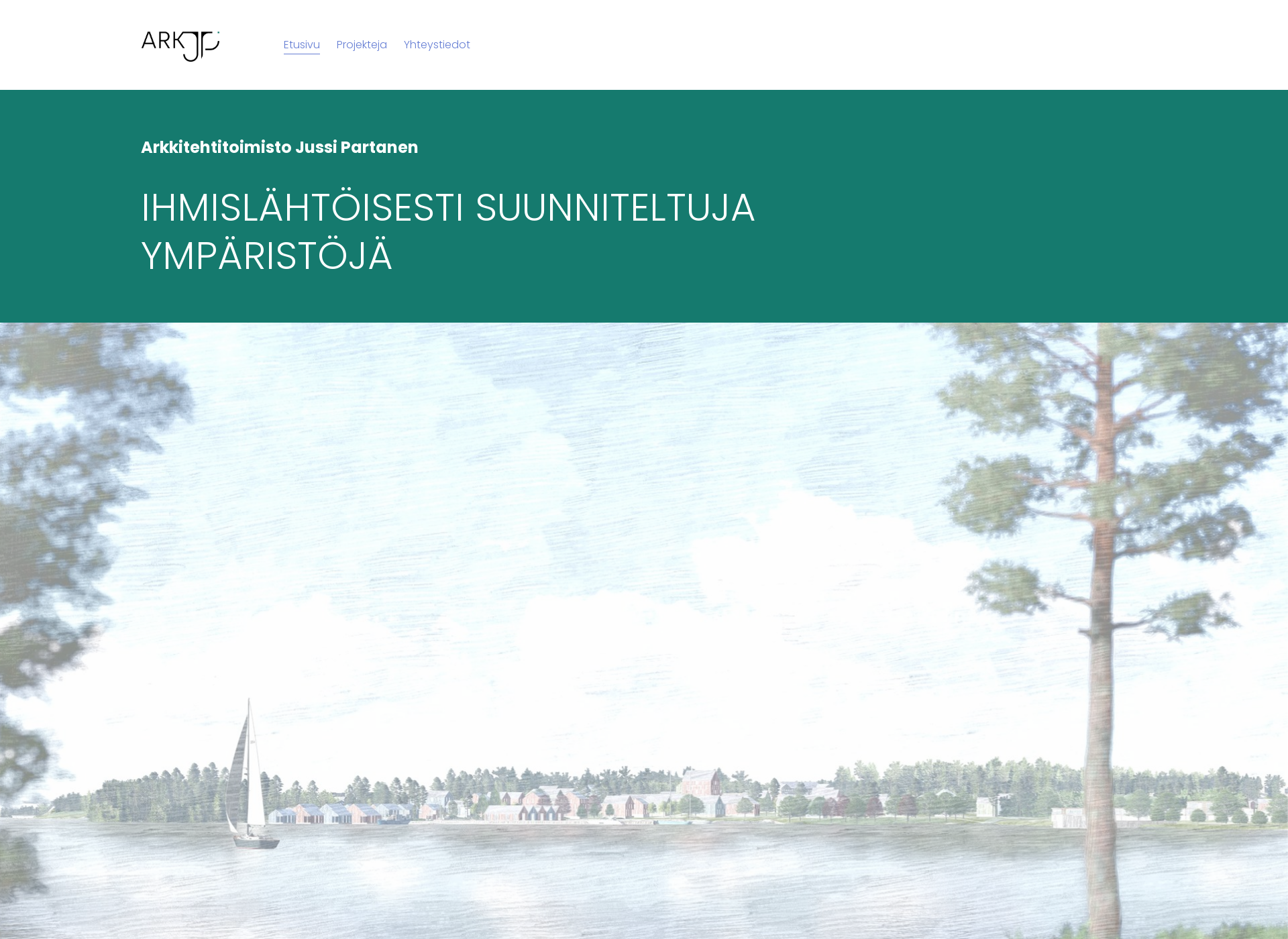 Skärmdump för arkjp.fi