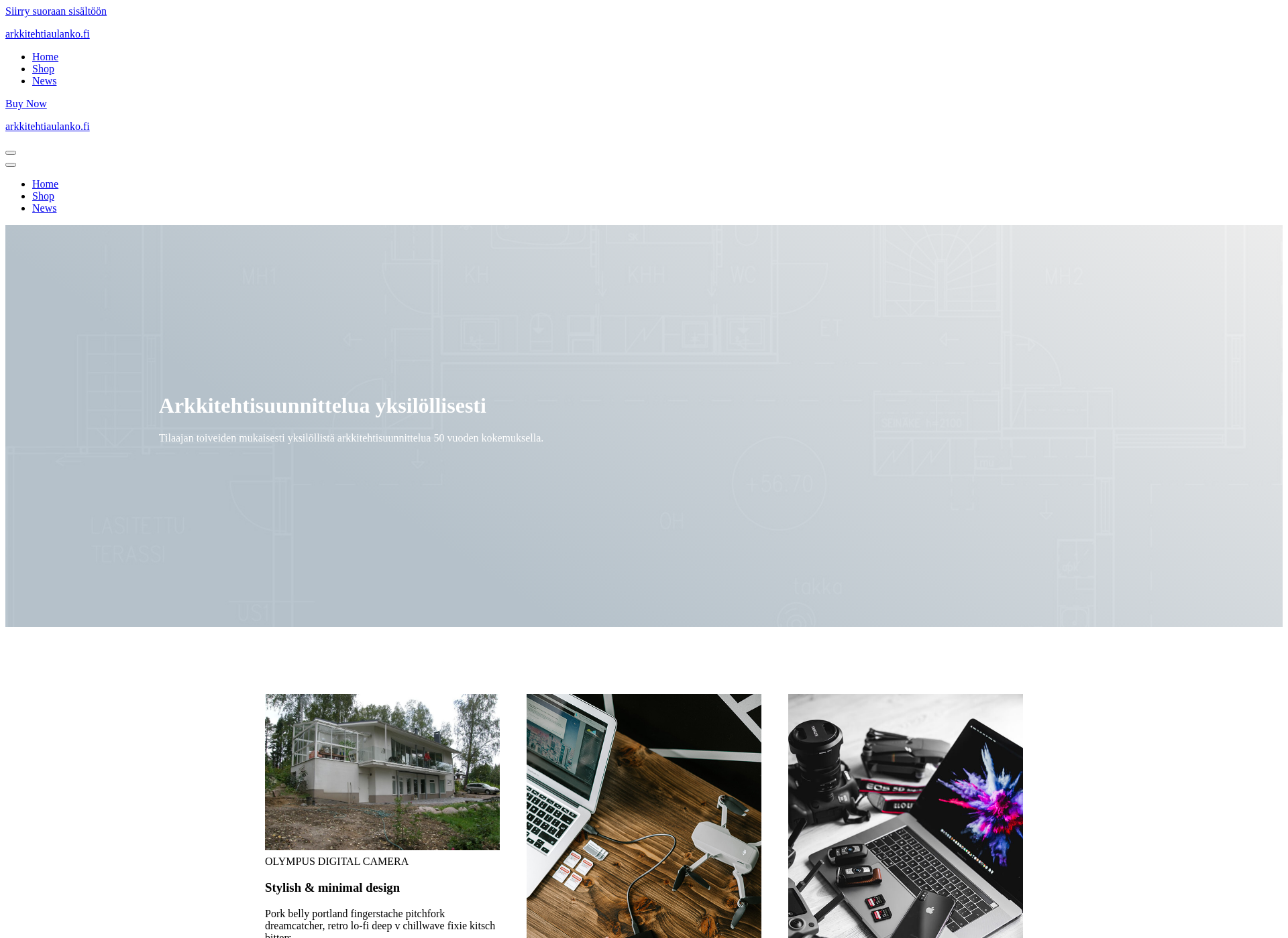 Skärmdump för arkkitehtiaulanko.fi