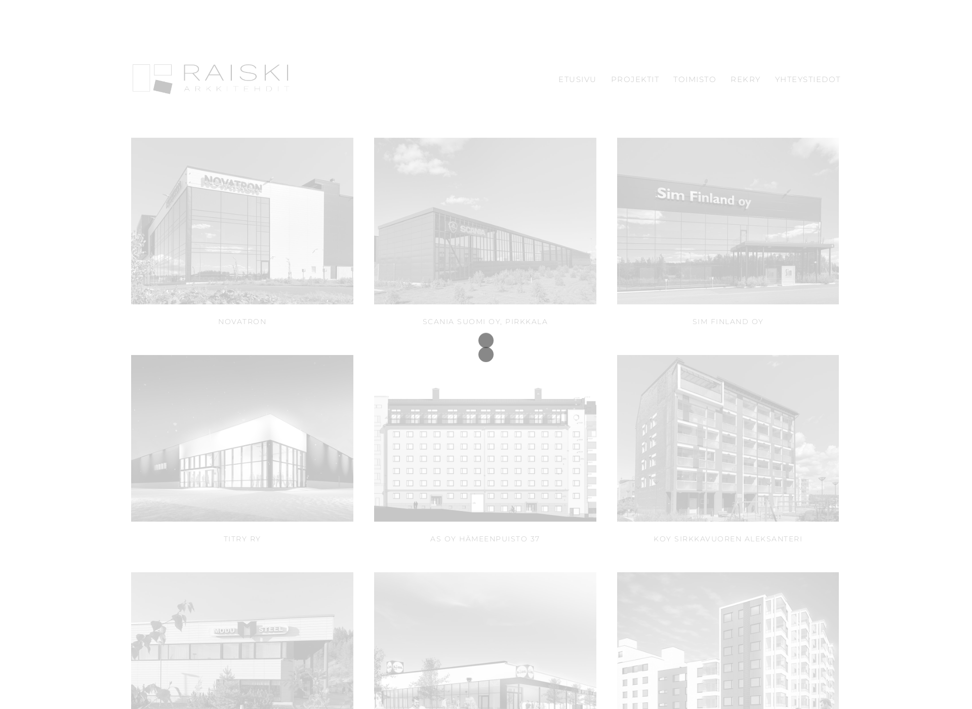 Screenshot for arkkitehtistudio.fi