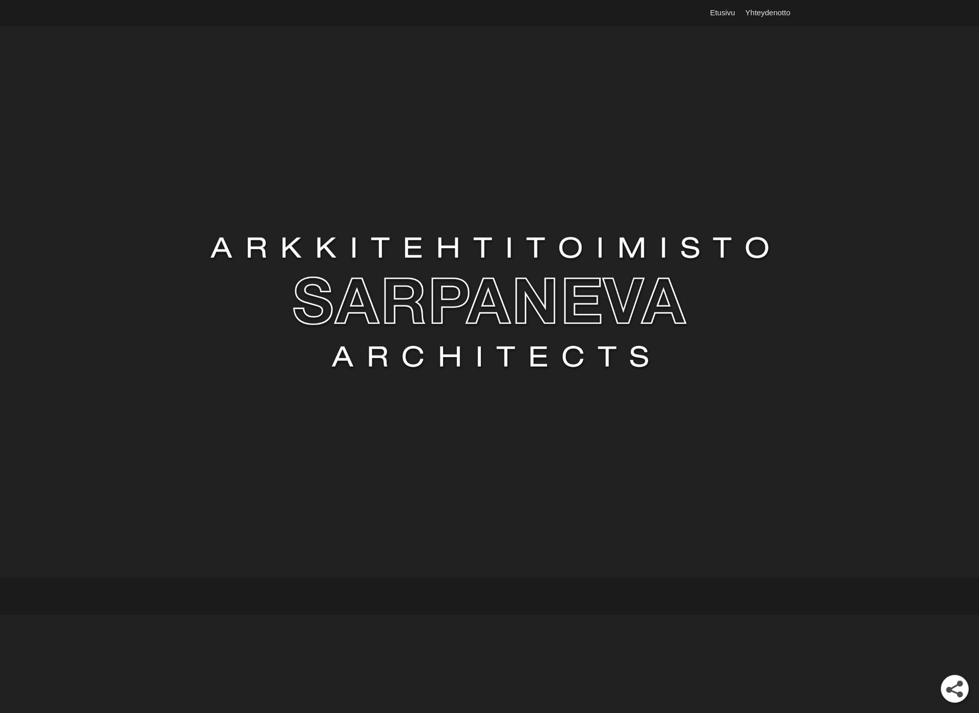 Skärmdump för arkkitsarpaneva.fi