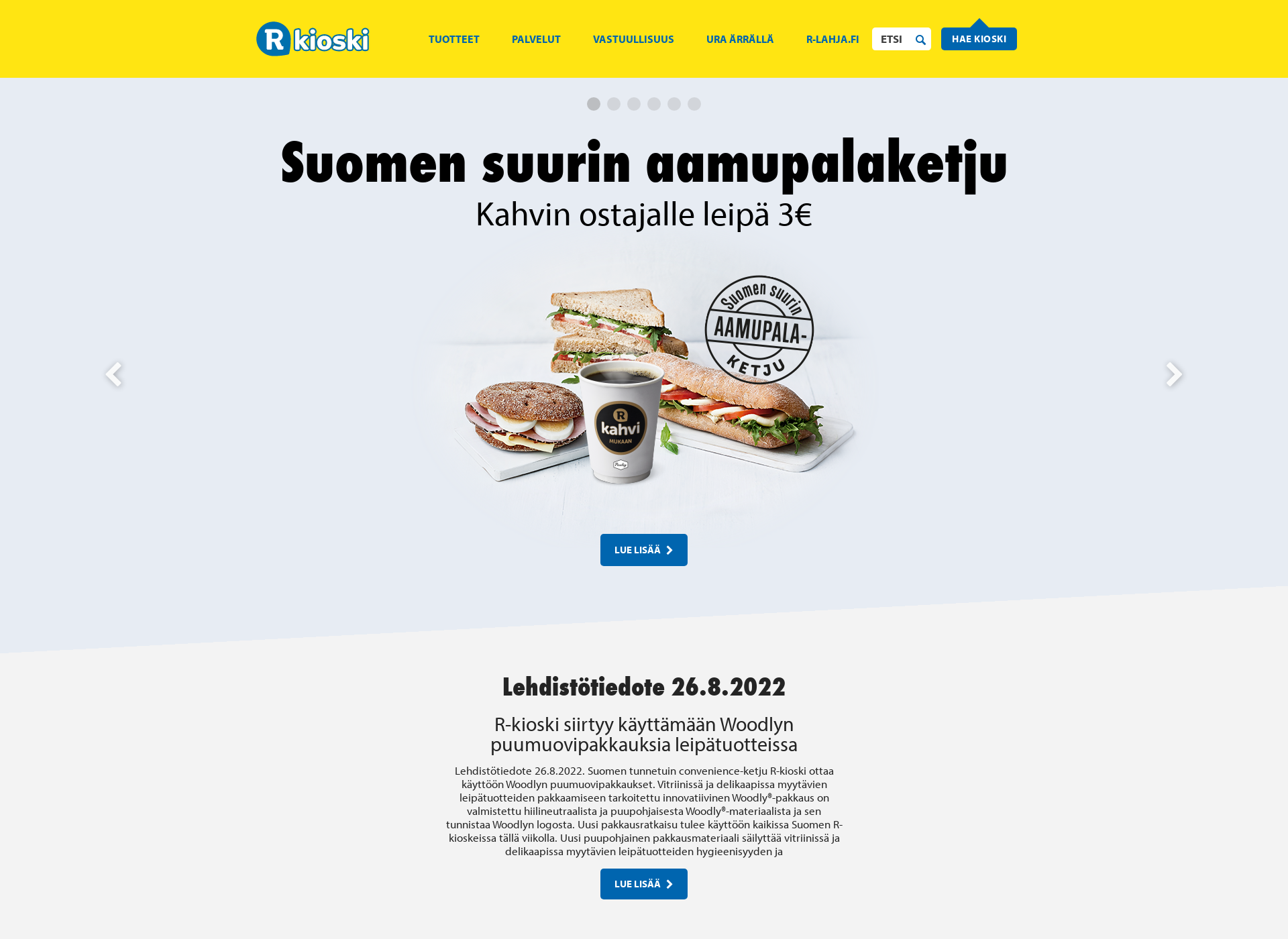 Screenshot for arra-koodi.fi