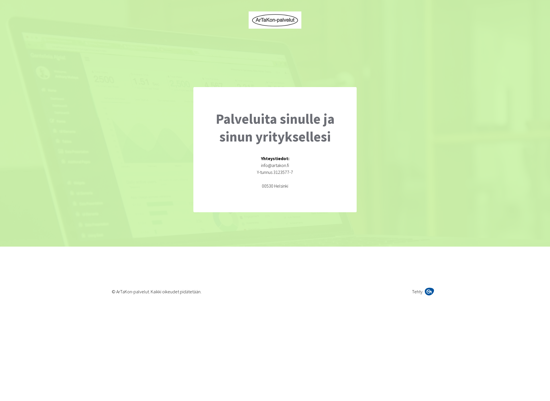Screenshot for artakon.fi
