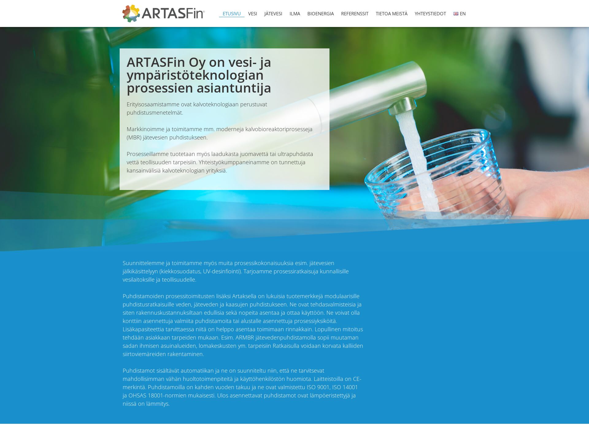 Screenshot for artasfin.fi