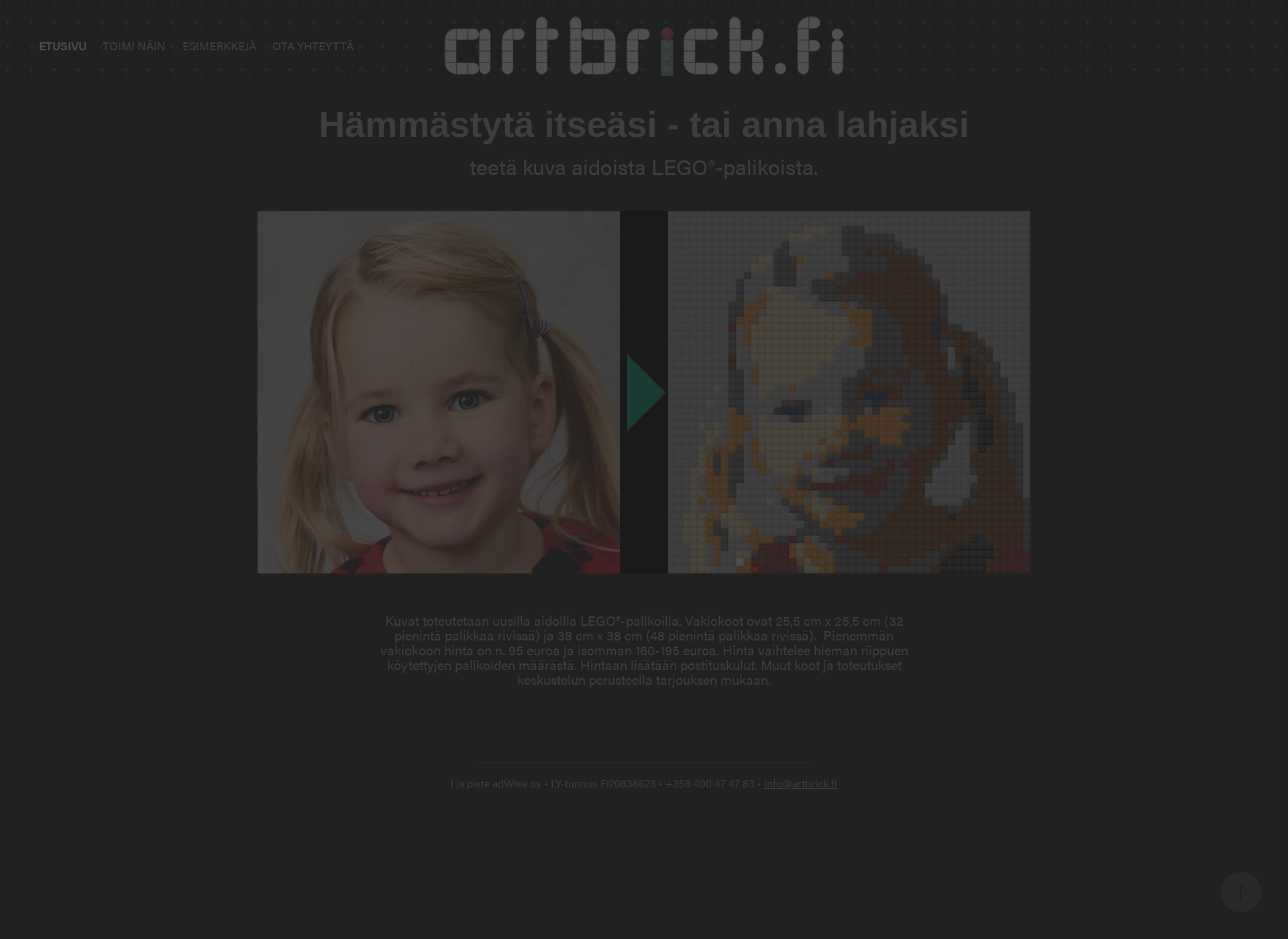 Screenshot for artbrick.fi