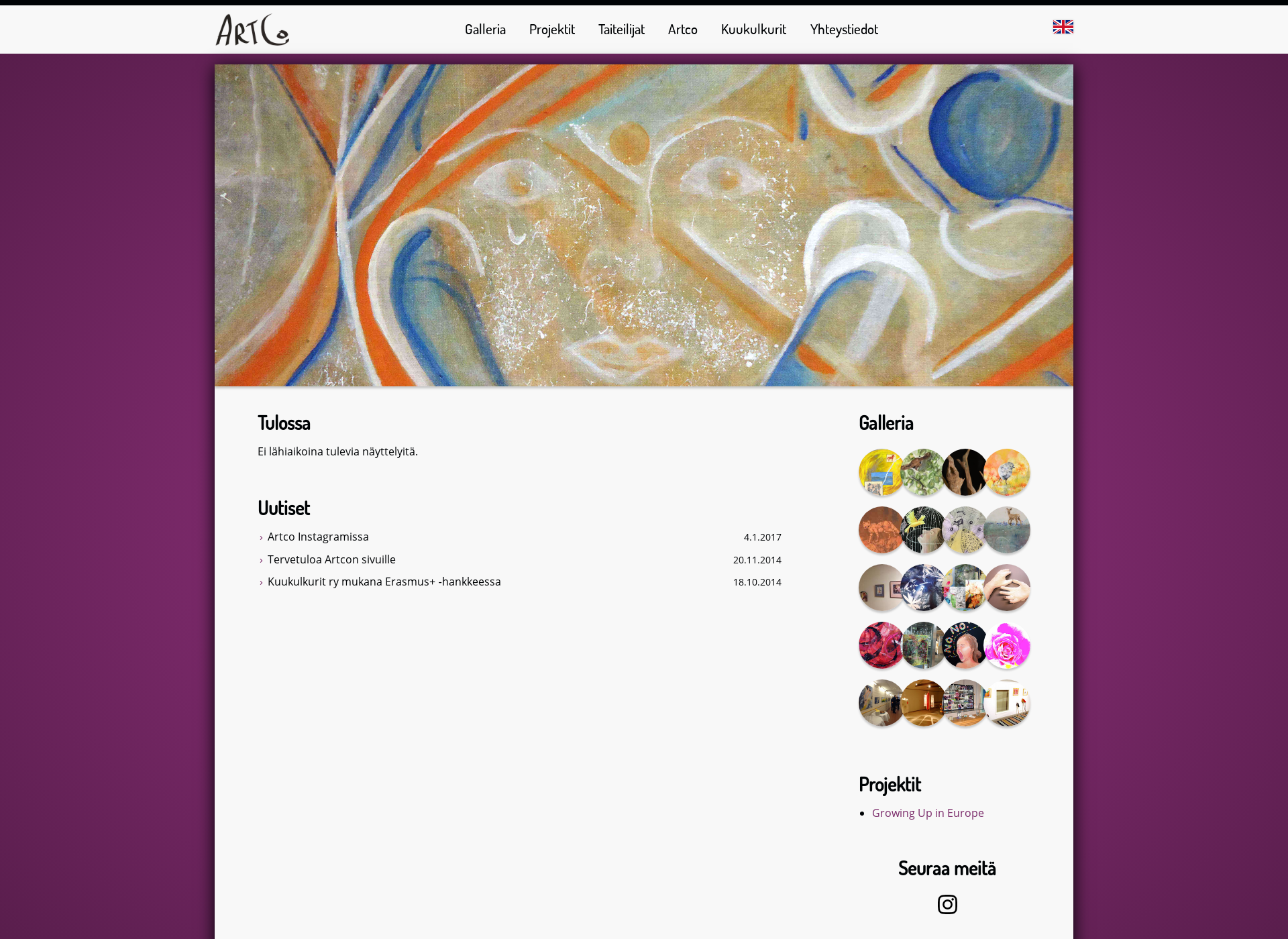 Screenshot for artco.fi