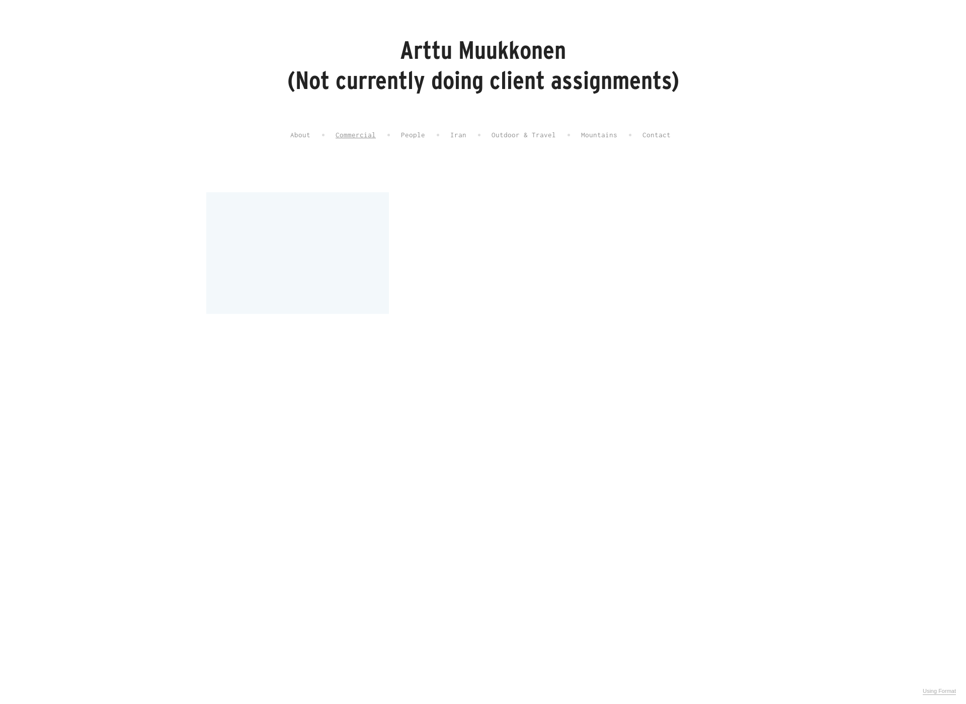 Screenshot for arttumuukkonen.fi