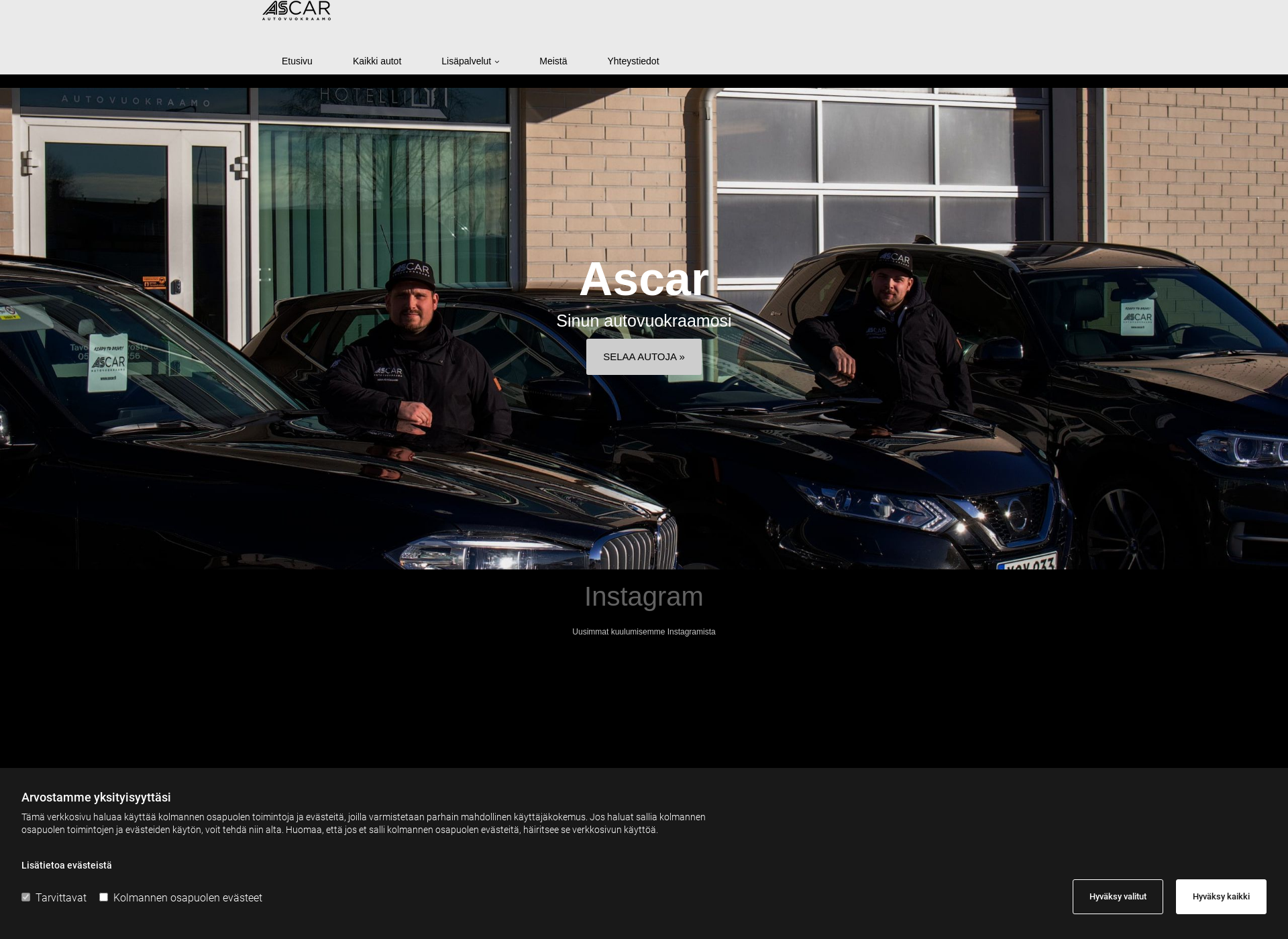 Screenshot for ascar.fi