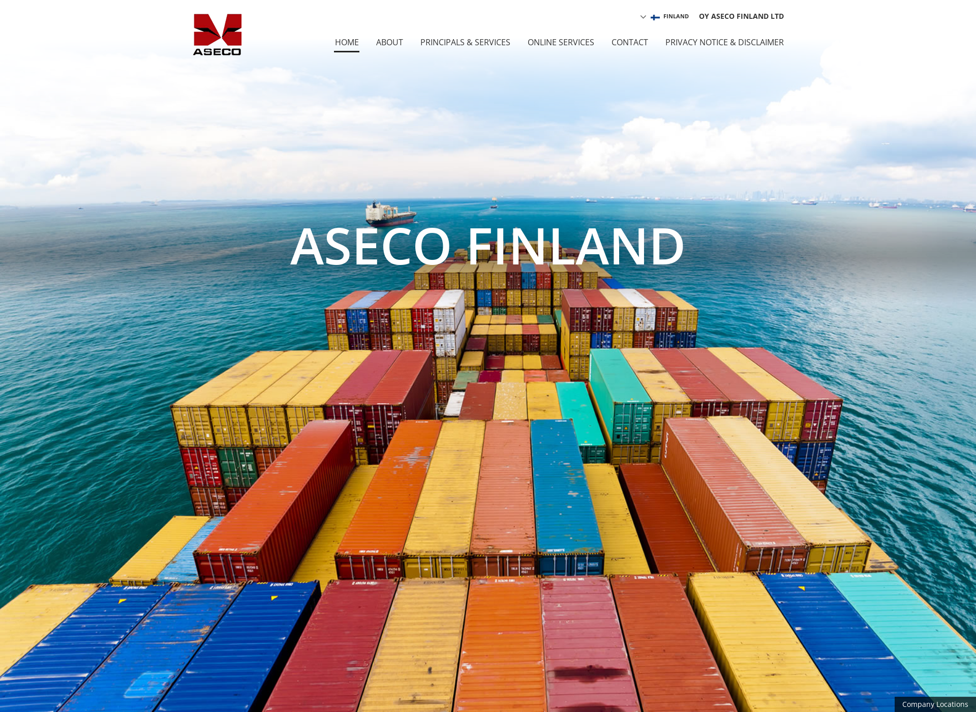 Skärmdump för aseco.fi