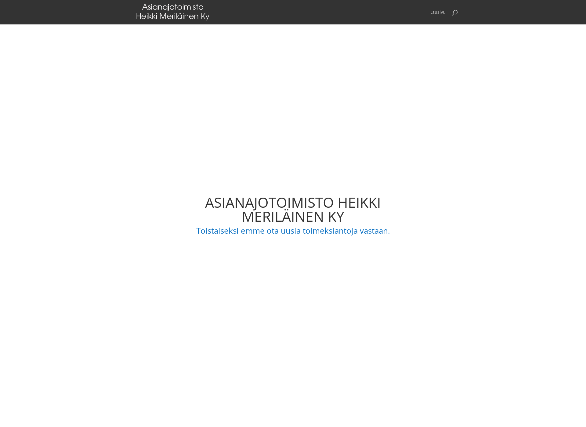 Screenshot for asianajomerilainen.fi