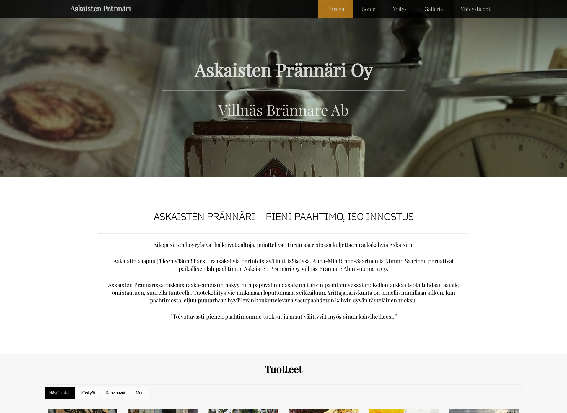 Screenshot for askaistenprannari.fi