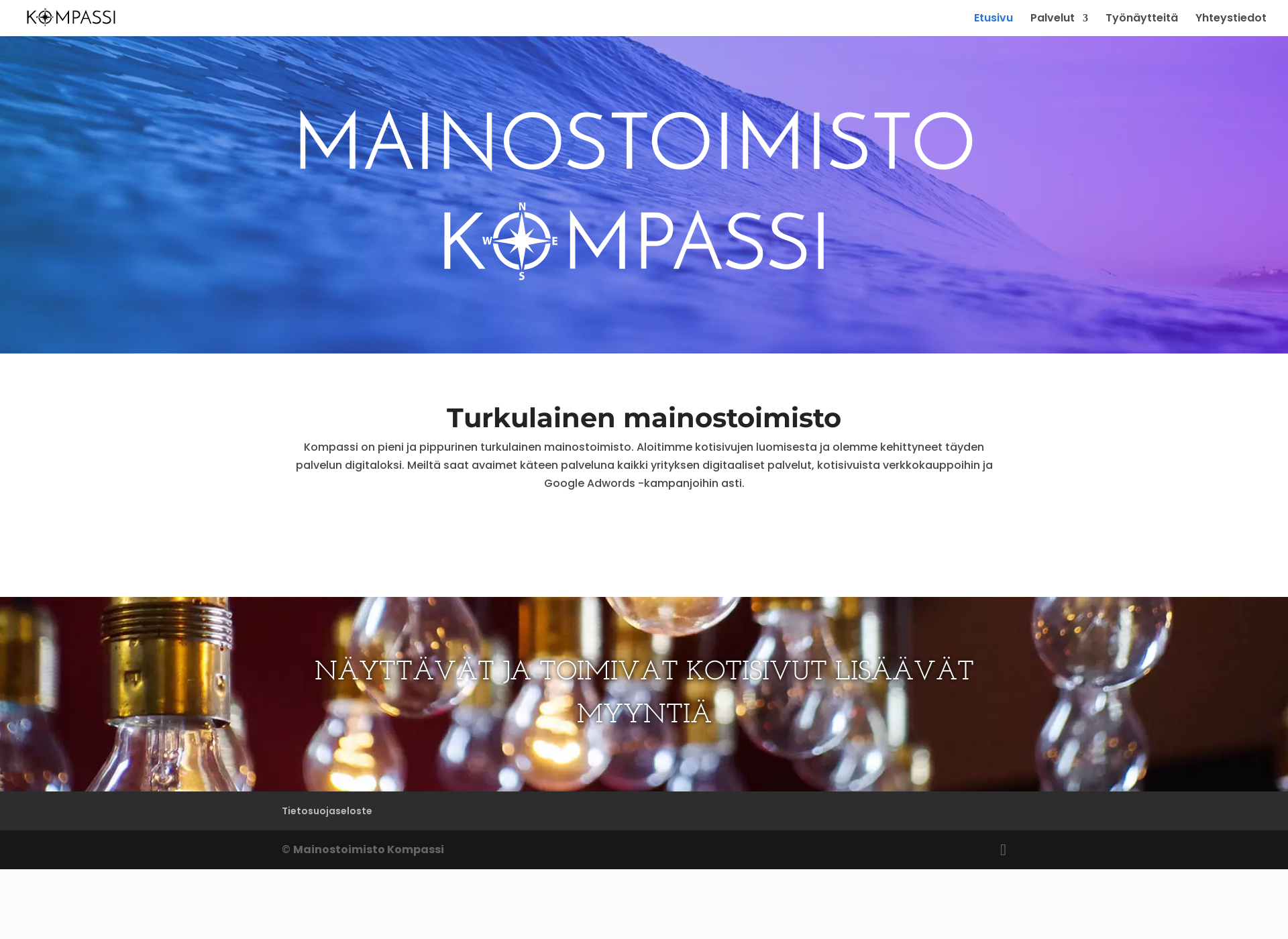 Skärmdump för askarteluliiketurku.fi