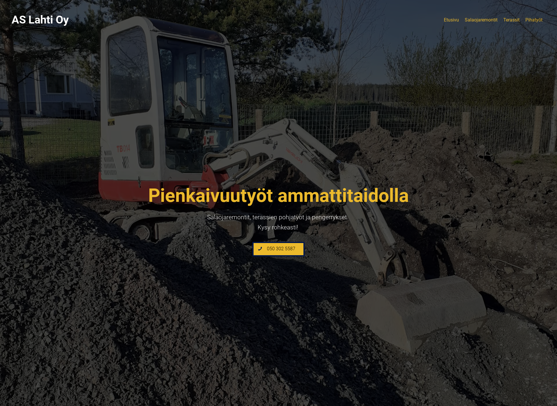 Screenshot for aslahti.fi