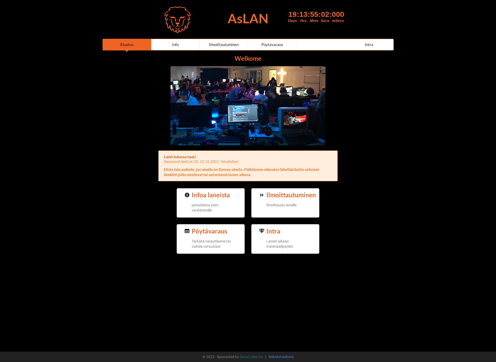 Screenshot for aslan.fi