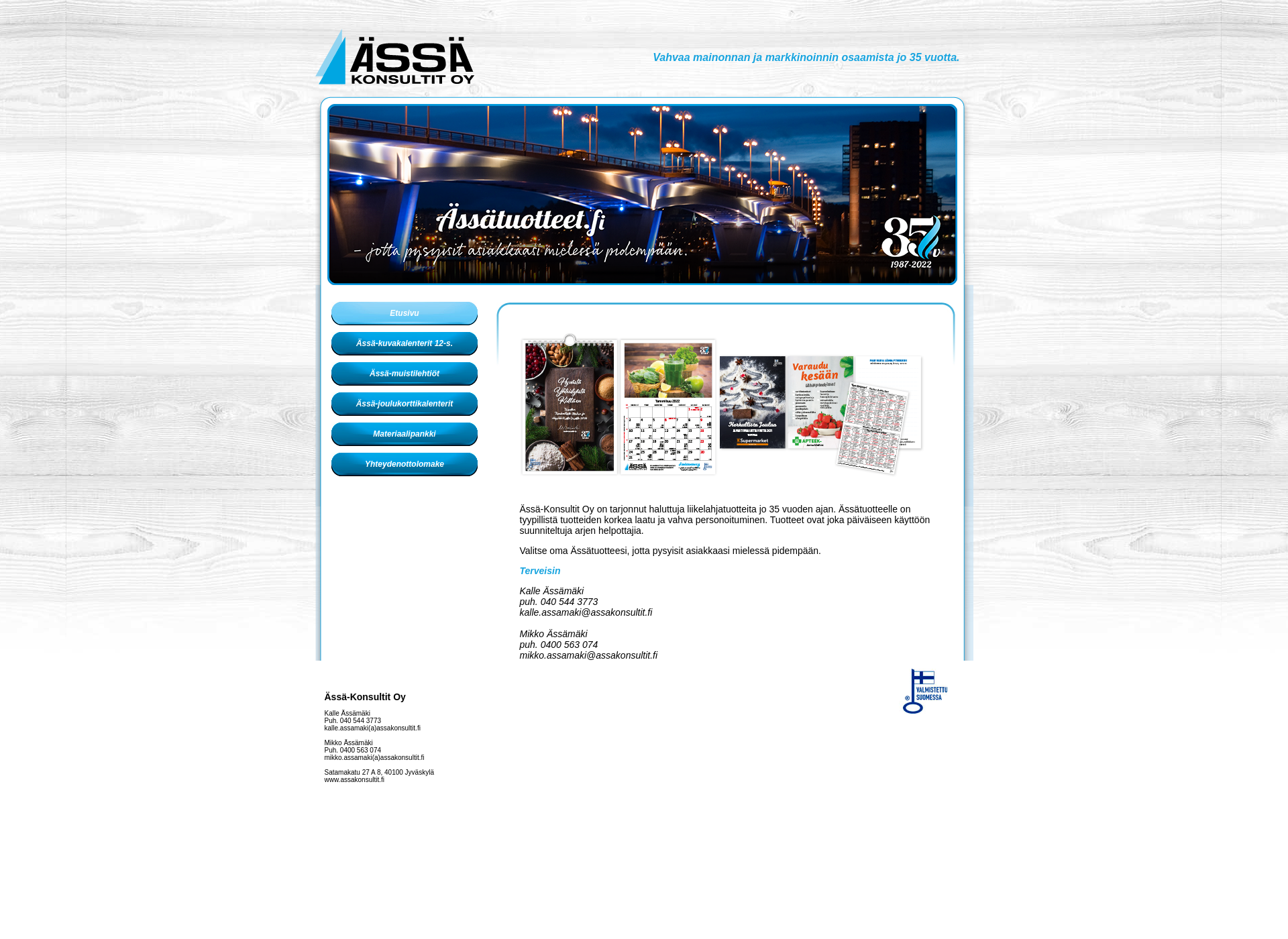 Screenshot for assakonsultit.fi