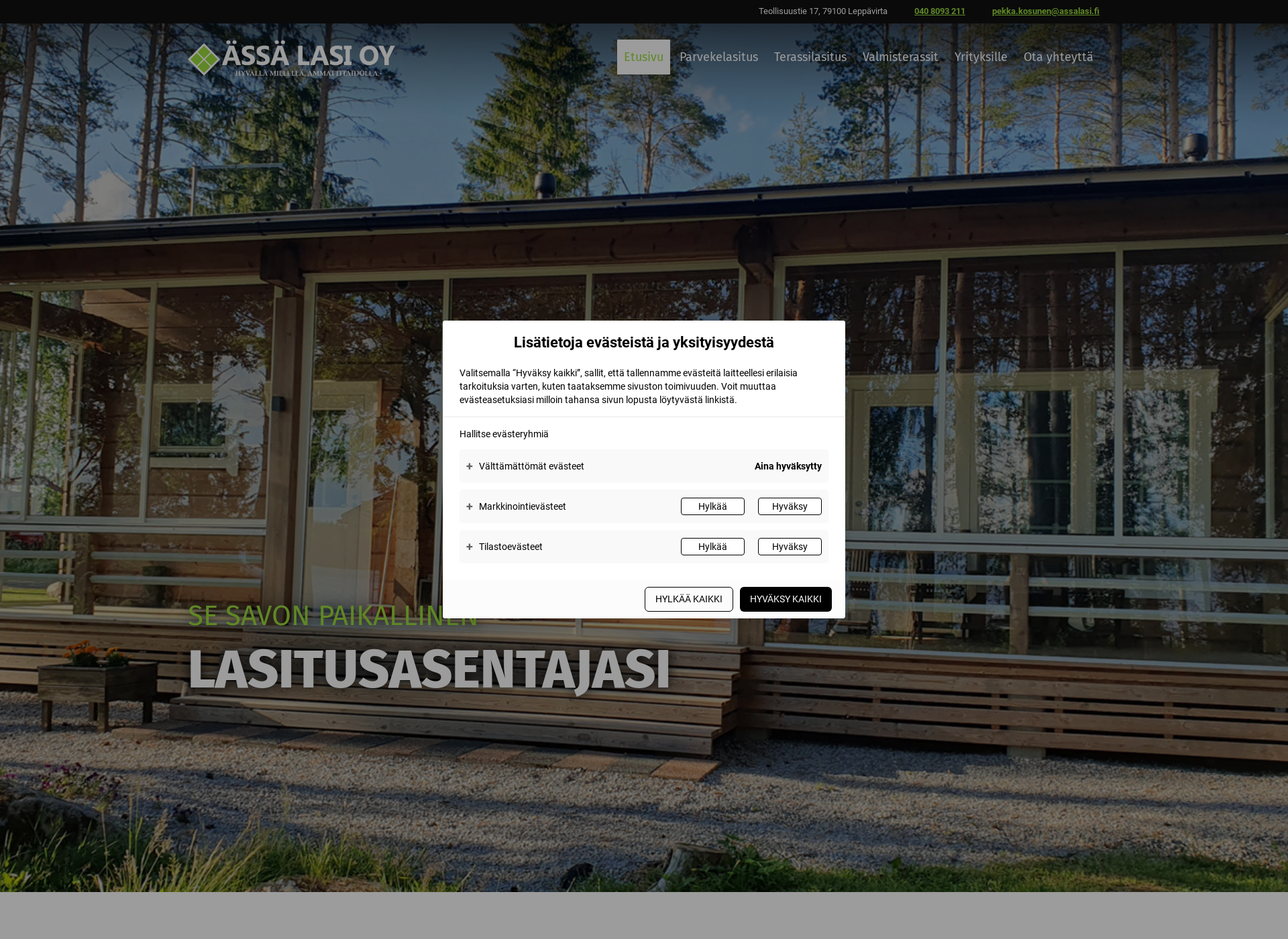 Screenshot for assalasi.fi