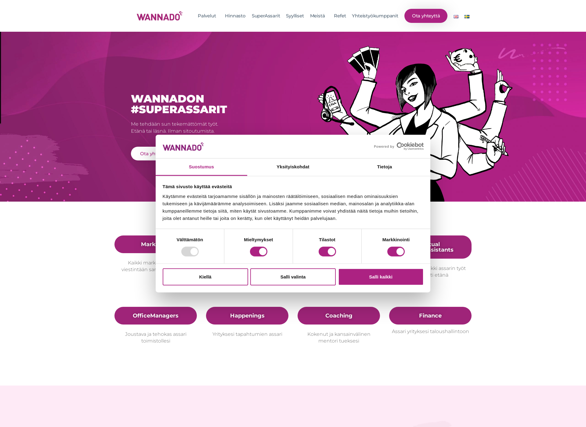 Screenshot for assarikauppa.fi