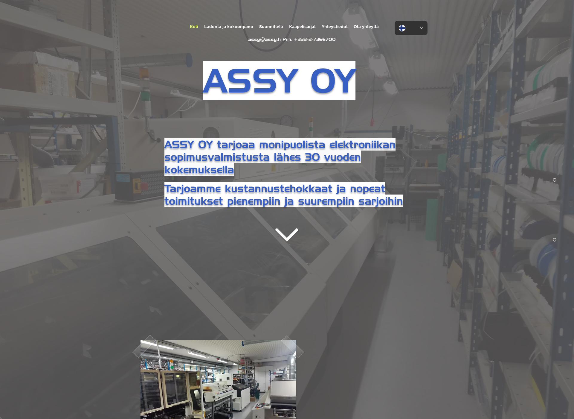 Screenshot for assy.fi
