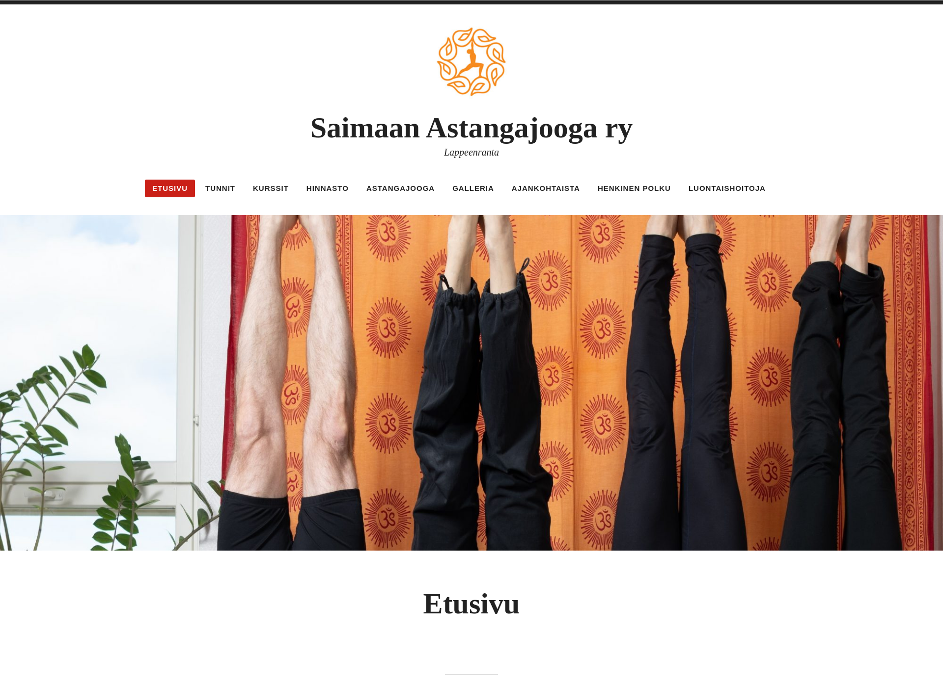 Skärmdump för astanga-lpr.fi