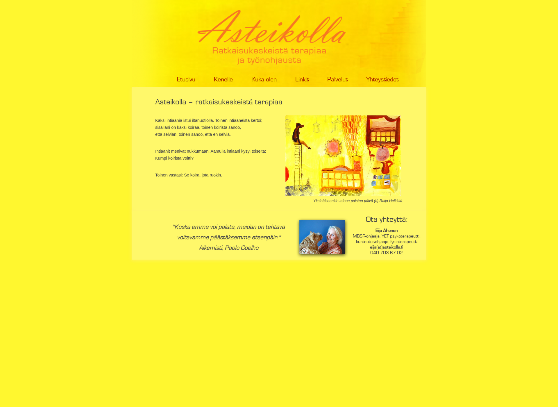 Screenshot for asteikolla.fi