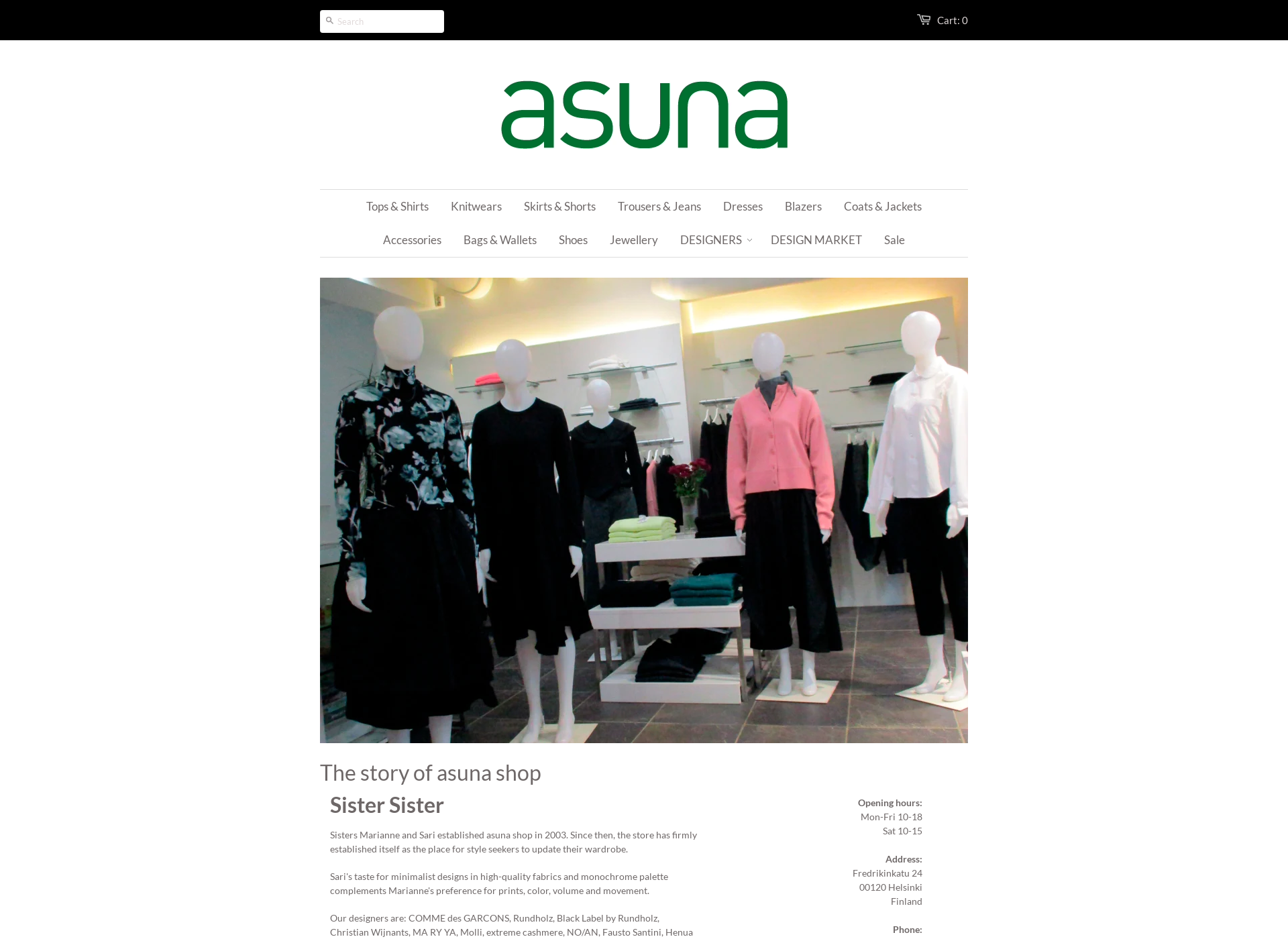 Skärmdump för asuna.fi