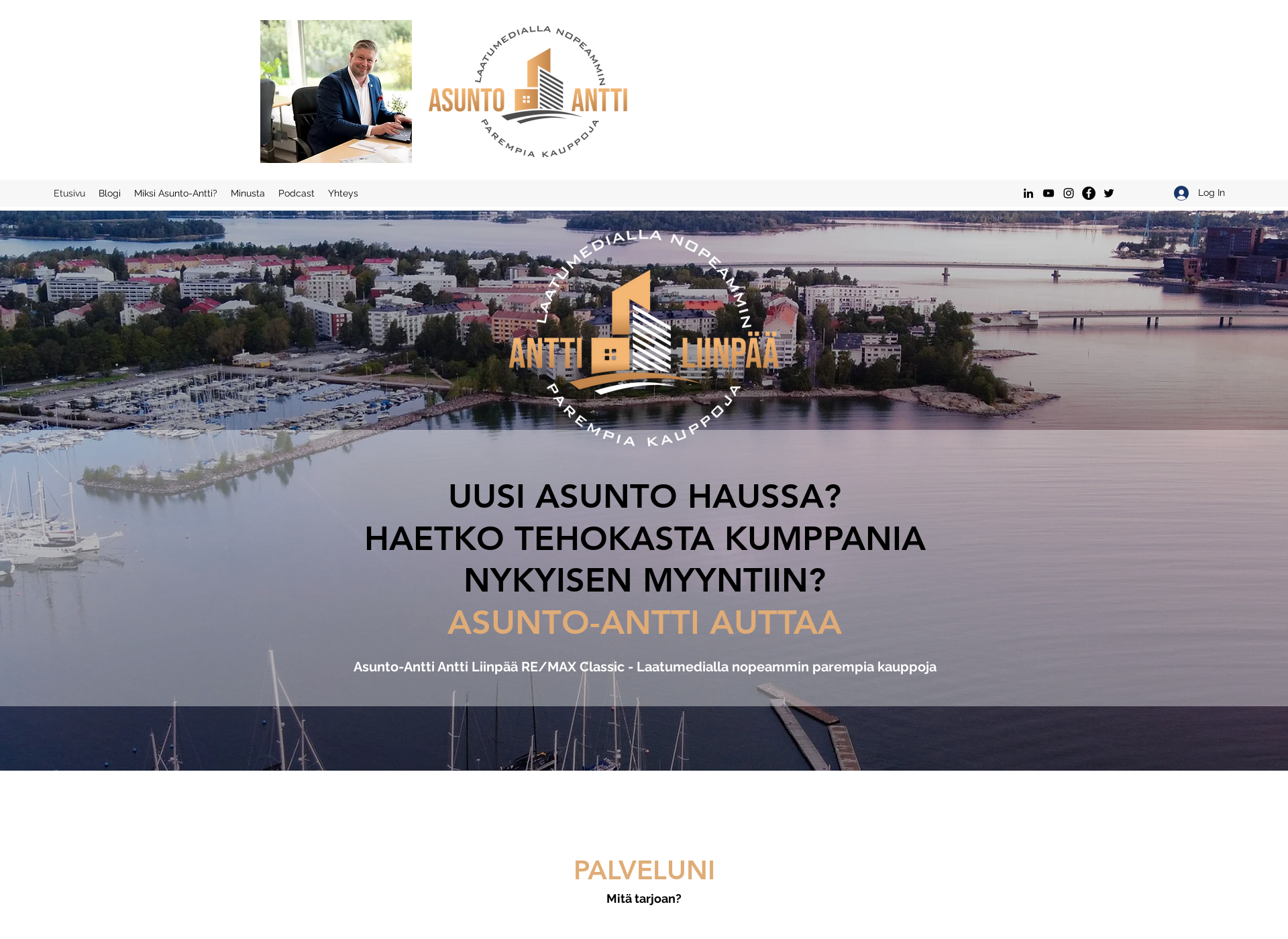 Screenshot for asuntoantti.fi