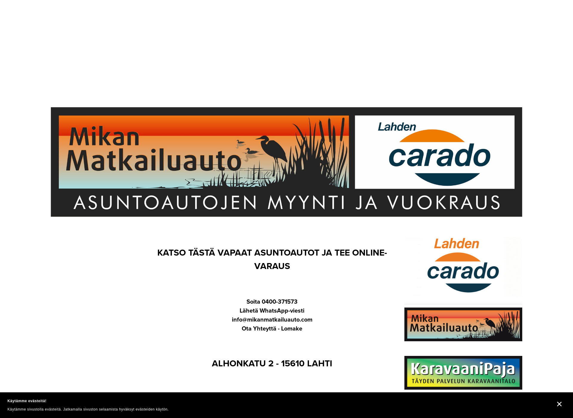 Screenshot for asuntoautohuolto.fi